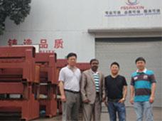 Customers from bangalore, India visit our company