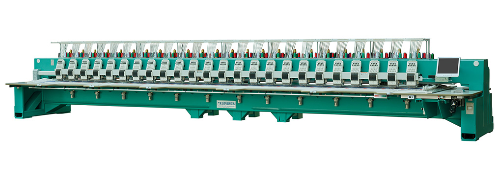 HIGH-EFFICIENCY MULTI-HEAD FLAT EMBROIDERY MACHINE SERIES